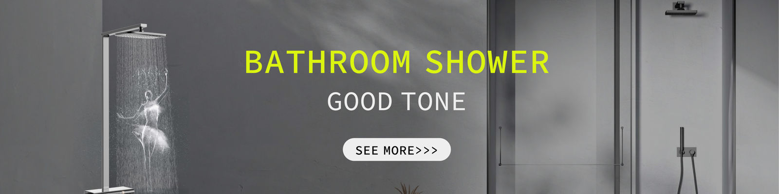 De deur van de douche