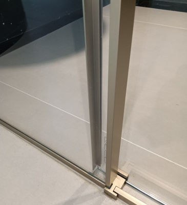 Stainless Steel,Rose Gold Brushed,Bathroom Shower Room,Sliding Door