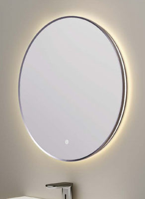 Round Backlit Lighted Bathroom Vanity Mirror 6400K 4500K 3000K