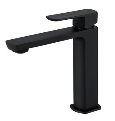 Filter System Solid Brass Bathroom Sink Faucet Basin Mixer Matt Black