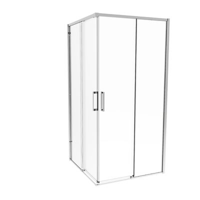 Stainless Steel,Bathroom Shower Room, Mirrorlight Color,Double Sliding Door