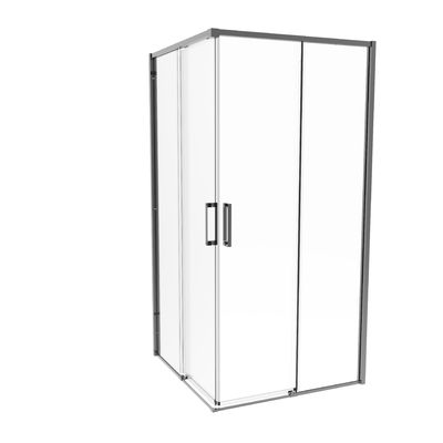 Contemporary Square Shape Bathroom Shower Room ,doublle sliding door