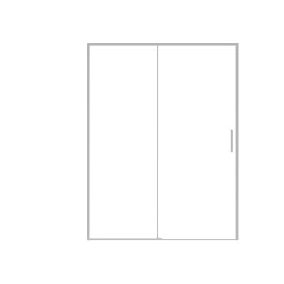 Stainless Steel, Bathroom Shower Room, Mirrorlight Color, Sliding Door