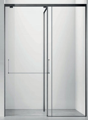 304# Stainless Steel,T Shaped, Tempered Glass, Sliding Door,Bathroom Shower Room
