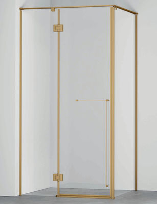 Stainless Steel , Bathroom Shower Room,Hinge Door With Side Panel