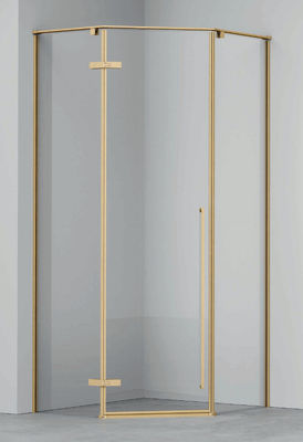 Stainless Steel，Diamond Shaped Shower Room,Hinge Door ,Bathroom Shower Room