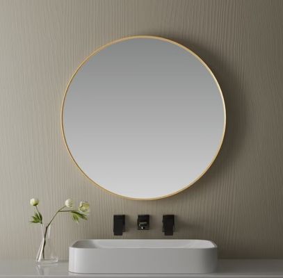 Aluminum Alloy Framed Smart LED Bathroom Mirror With Customizable Styles