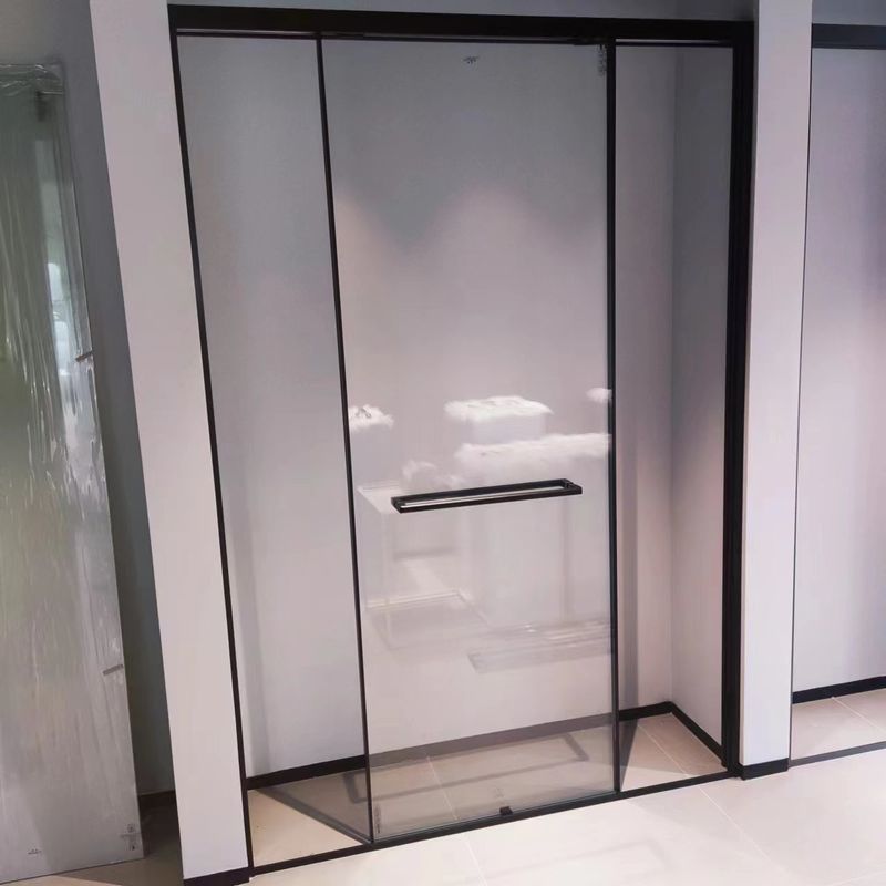 304 Stainless Steel，Bathroom Shower Room,Double Slider Door,Matte Black