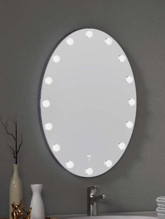 Fogless Round LED Bathroom Mirrors With Light Touch Sensor