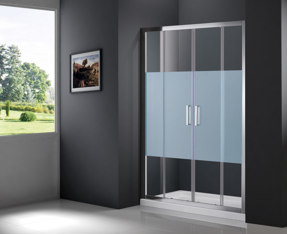 Bathroom Shower Room,Double Sliding Door,Aluminum,Twin Sliding Door