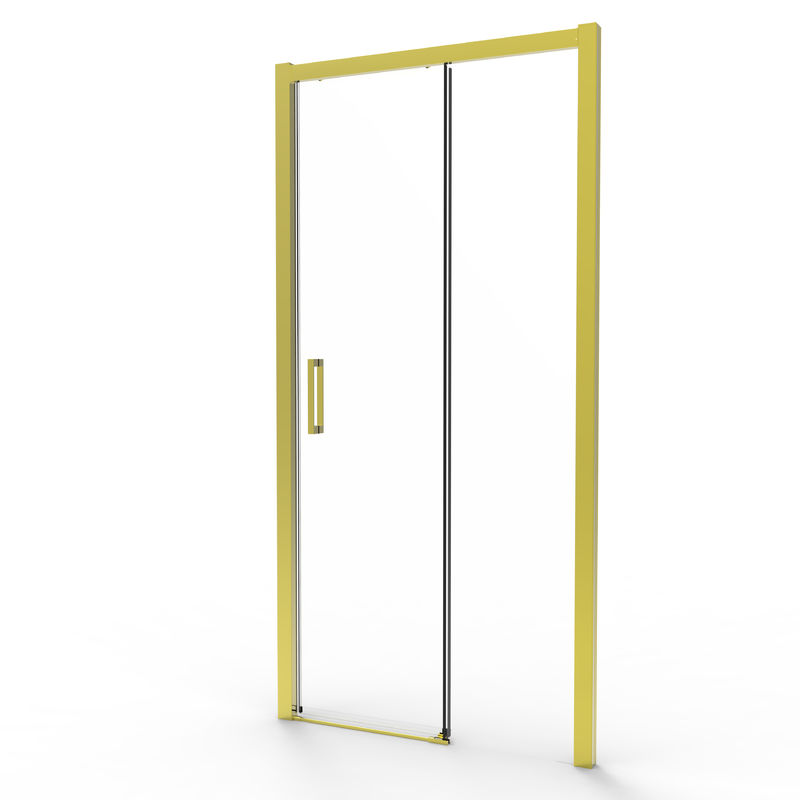 Aluminum, Titanium Brushed Color ,Sliding Door ,Bathroom Shower Room