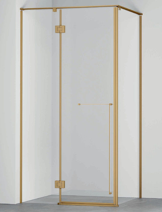 Stainless Steel , Bathroom Shower Room,Hinge Door With Side Panel