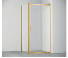 Aluminum Frame Foldable Glass Shower Screen For Bath,double sliding door